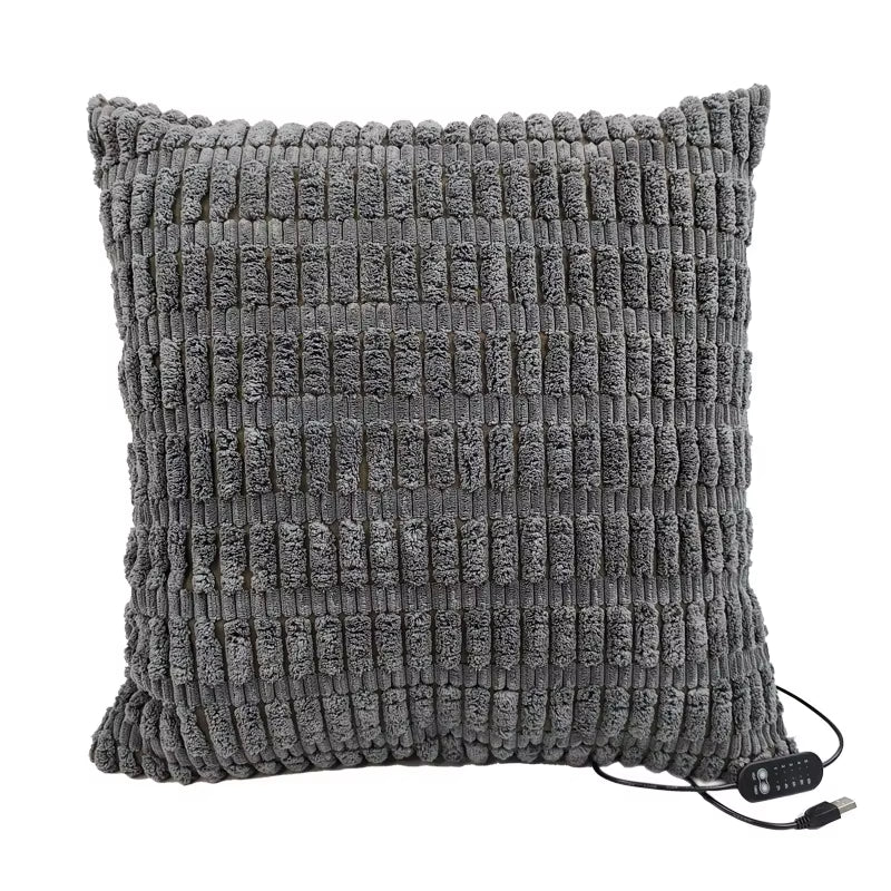 45X45Cm USB Electric Cushion Portable Heating Pillow 5-Block Temperature Control Menstrual Cramps Period Pain Relief Heated Pad