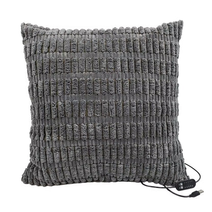 45X45Cm USB Electric Cushion Portable Heating Pillow 5-Block Temperature Control Menstrual Cramps Period Pain Relief Heated Pad