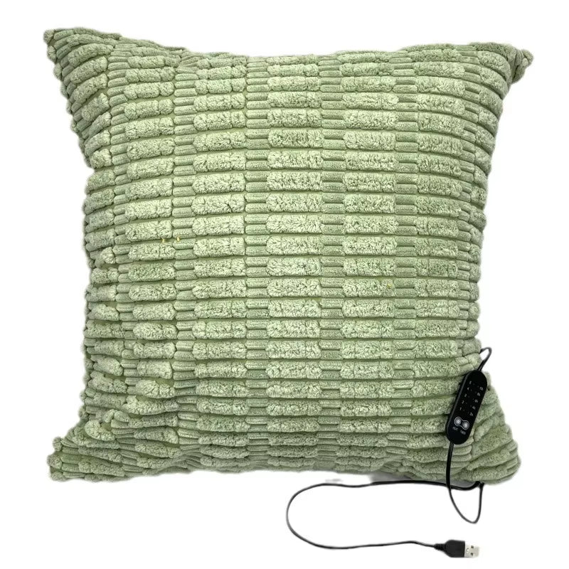 45X45Cm USB Electric Cushion Portable Heating Pillow 5-Block Temperature Control Menstrual Cramps Period Pain Relief Heated Pad