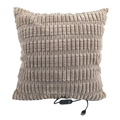 45X45Cm USB Electric Cushion Portable Heating Pillow 5-Block Temperature Control Menstrual Cramps Period Pain Relief Heated Pad