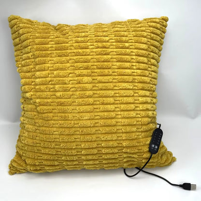 45X45Cm USB Electric Cushion Portable Heating Pillow 5-Block Temperature Control Menstrual Cramps Period Pain Relief Heated Pad